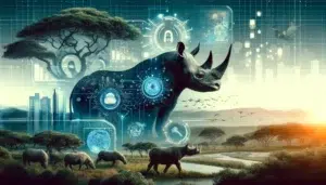 Puede el Blockchain salvar al rinoceronte negro